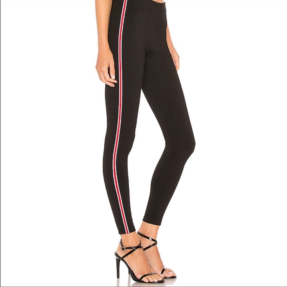 Velvet by Graham and Spencer Rorie Racer Stripe Ponte Leggings NWOT